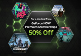 GeForce NOW Premium Memberships (50%; 1 Monat)