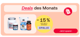 15% Rabattgutschein für Sponser & QNT bei Redcare APOTHEKE