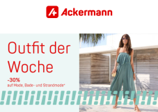 Ackermann Gutscheincode – 30% auf Mode & Strandmode bis 09.06.