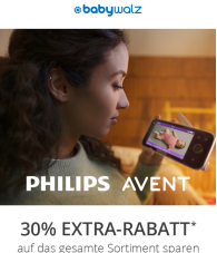 30% Rabatt auf Philips AVENT bei Babywalz – kein Mindesteinkaufswert bis 08.06.