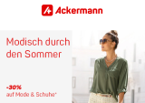 Ackermann Spargutschein – 30% auf Mode & Schuhe bis 17.06.2025