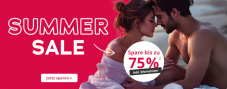 Sommer Sale bei ORION Erotic Mail Order CH - Bis zu 75% Rabatt bis 18. Juli 2025