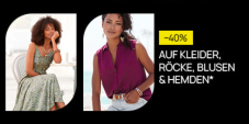 40% Rabatt auf Kleider, Röcke & Blusen bei Jelmoli-Versand – nur heute