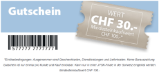 JYSK Newsletter CHF 30.- Gutschein