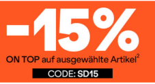 15% Rabattgutschein auf ausgewählte Schuhe bei SportScheck – nur bis 08.07.