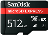 Orderflow:  SanDisk Express microSD Card 512GB 880MB/s Read