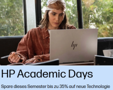 HP Academic Days - Spare bis zu 35%!