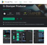 [Android]: G-Stomper Producer – Professionelle Musik-App GRATIS