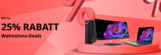 acer „Wahnsinns-Deals“ Aktion - bis zu 25 % Rabatt auf diverse Produkte