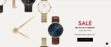 Daniel Wellington: 25% Rabatt auf alles, auch auf Sale-Produkte
