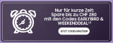 Samsung Schweiz – Gutscheincode – Nur für 72 Stunden / 26.07.2026, z.B. Galaxy Watch9 für 329 Franken