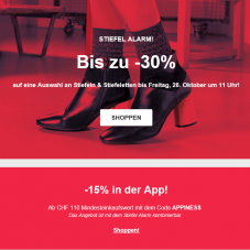 15% auf alles bei Sarenza, z.B. Georgia Rose Labesta für CHF 78.03 statt CHF 102.-