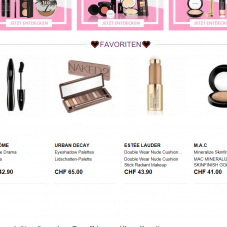 20% auf alles bei Marionnaud, z.B. Urban Decay Eyeshadow Palette für CHF 52.- statt CHF 65.-