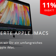 11% auf ausgewählte Apple iMac bei microspot.ch, z.B. APPLE iMac 21.5″ Retina 4K, 3.6 GHz, 32 GB RAM, 1 TB Fusion Drive für CHF 2224.02 statt CHF 2498.90