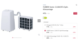 FURBER Vento 12.000 BTU Split-Klimaanlage 105m3- 45m2