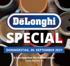 De’Longhi-Special bei DayDeal.ch