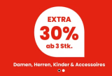 30% Extra-Rabatt ab 3 Artikeln bei Manor