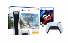 PlayStation 5 + Horizon Forbidden West + Gran Turismo 7 + PS5 DualSense Bundle