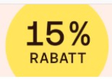 15% Rabattgutschein bei Redcare Apotheke für die Newsletter-Anmeldung