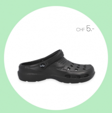 „Crocs“-Klon bei Vögele Shoes für CHF 5.- (nur heute)