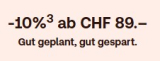 10 % Rabatt bei Redcare Apotheke ab CHF 89 Bestellwert