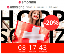 Amorana: 20% auf ALLES - nur heute gültig!