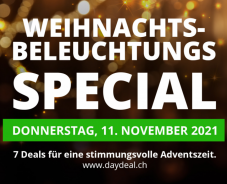 Weihnachtsbeleuchtungs-Special bei DayDeal.ch