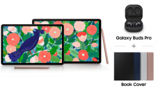 Samsung Galaxy Tab S7 / S7+ Promotion: Galaxy Buds Pro + Book Cover geschenkt