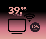 Sunrise Up Home L – 1Gbit/s im Kabel- oder Glasfasernetz mit 280+ Sendern & gratis Smart WiFi Pod