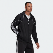 BIG TREFOIL ABSTRACT POLYESTER TRACK TOP bei Adidas