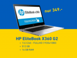 [Refurbished] HP Elitebook x360 1030 G2 Convertible (i5-7300U, 16/512GB, 1.3kg) inkl. CHF 50.- Ukraine-Spende bei der GEWA