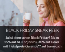 Black Friday Sneak Peek im Lenovo Store: Sammeldeal zu interessanten Deals
