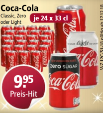 Coca Cola 24x33cl bei OTTOs in Aktion