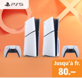 Bis zu CHF 80.– Rabatt auf ausgewählte PlayStation 5 Konsolen bei Fust