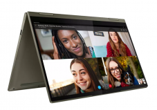 Lenovo Yoga 7 (14″ IPS-FHD, i7-1165G7, 8 oder 16GB RAM, 512GB SSD, 300 Nits, 72% NTSC) bei Mediamarkt oder microspot
