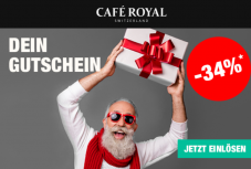 34% Rabatt bei Café Royal bis zum 8.12. (ab Mindestbestellwert 40 Franken)