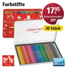 Wochenhits bei Otto’s KW33: z.B. Caran D’Ache 30er Aquarelle, 6er Pack Corona 33cl, diverse Weine u.v.m.