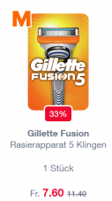 Rasierer Aktionen bei LeShop