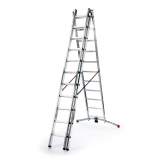 HAILO Alu-Kombileiter, 3-teilig (max. Höhe von 6.95m) bei Aldi Online