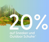 20% auf Sneakers und Outdoor Schuhe bei Ochsner Shoes