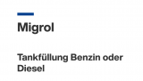 Migrol 5 Rappen pro Liter Gutschein Juli 2021 (an ausgewählten Tankstellen)
