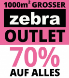 Zebra Outlet 70% auf alles bis am 17. Dezember in Mägenwil