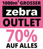 Zebra Lagerverkauf in Mägenwil bis am 29. Oktober mit 70% auf alles!