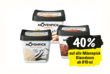 Nur heute: 40% Rabatt auf alle Glacédosen ab 810ml von Mövenpick ab 11.3. bei Coop