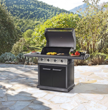 Home & More Gasgrill Sirius (4 Brenner je 4.3kW, 50mbar Regler & Schlauch, integr. Thermometer) für 439.50 Franken bei Coop B+H