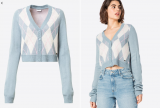 Noisy May Strickjacke ‘ARGYLE’ für CHF 15.12 bei About You (Gr. XS, S, M, L, XL)