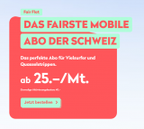 Wingo Fair Flat: Neu mit 2GB gratis Daten im Ausland + 2GB Daten in der CH (statt erste 2GB insgesamt gratis)