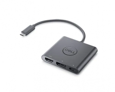 Nur heute - Dell USB-C zu HDMI-/DP-Adapter (4K@60Hz, bis zu 90W) im Dell Store