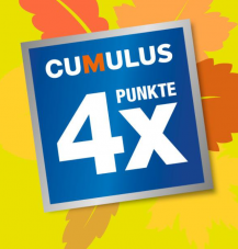 4x Cumulus bei Migros Aare