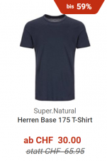 2x Merino T-Shirt für 55 Franken bei Bergzeit
